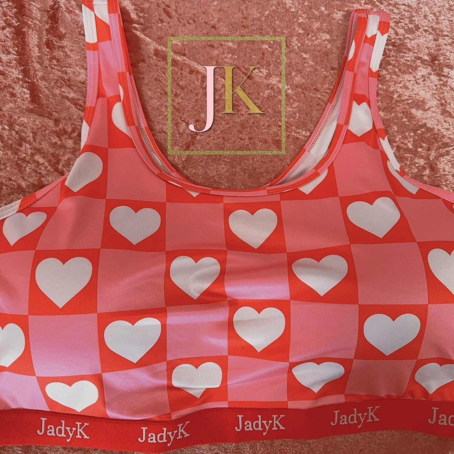 Arya Valentine Racerback Bralette | Limited Edition By JadyK