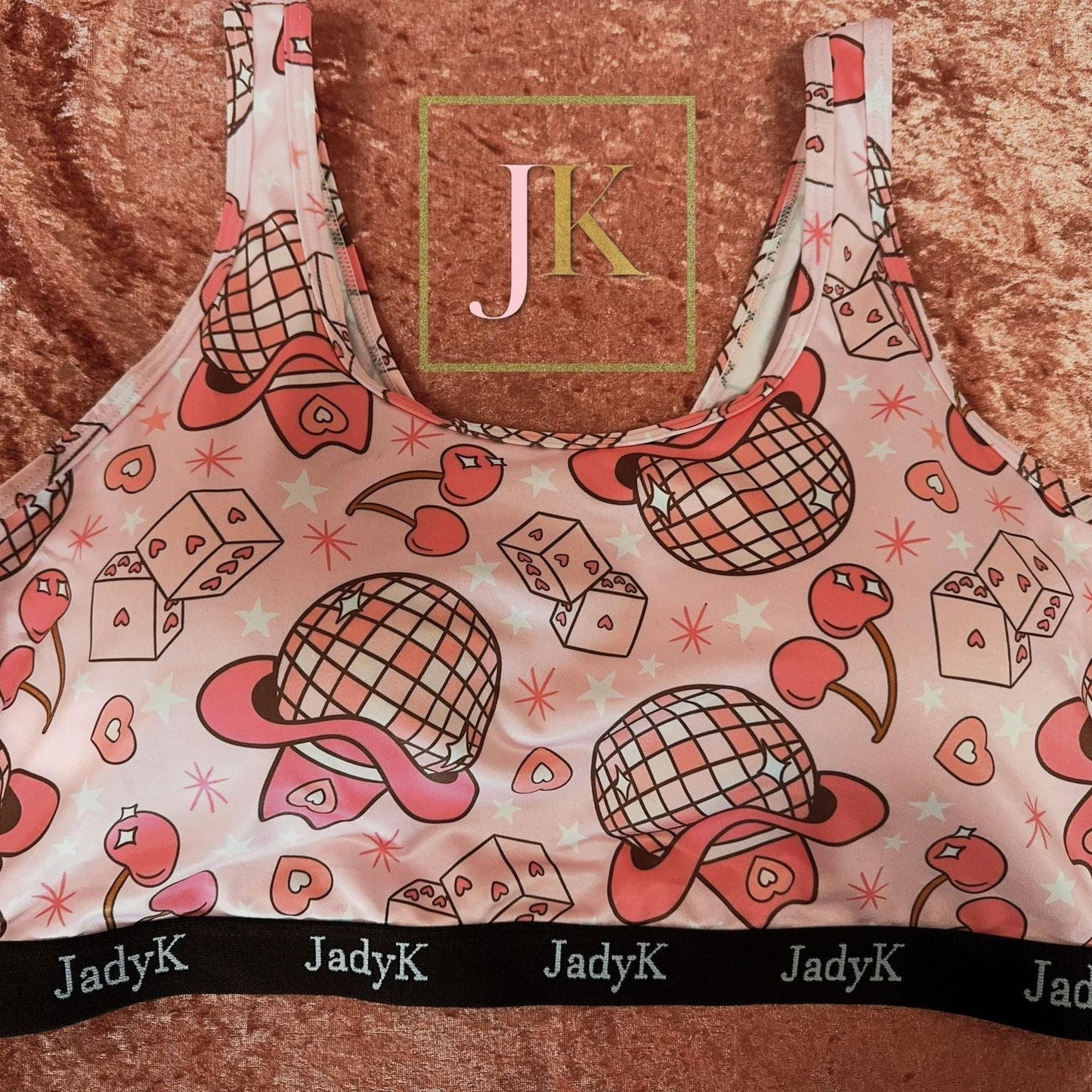 Arya Valentine Racerback Bralette | Limited Edition By JadyK