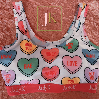 Arya Valentine Racerback Bralette | Limited Edition By JadyK