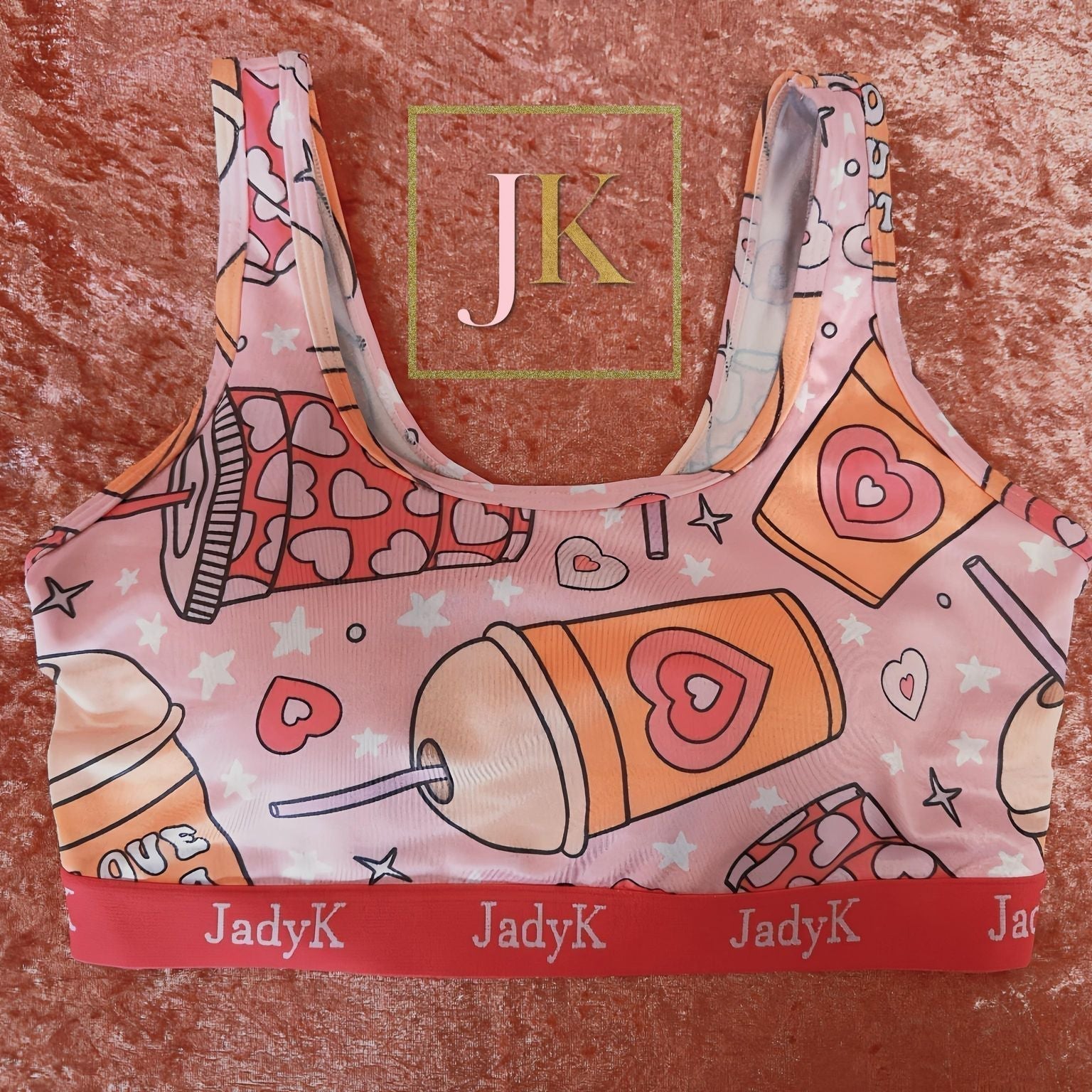 Arya Valentine Racerback Bralette | Limited Edition By JadyK