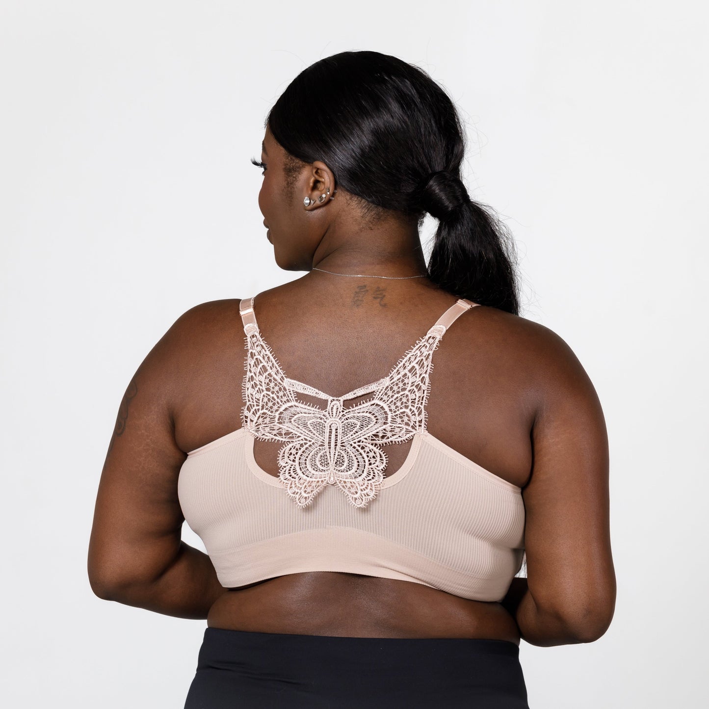 Jules Ribbed Lace Bralette By JadyK