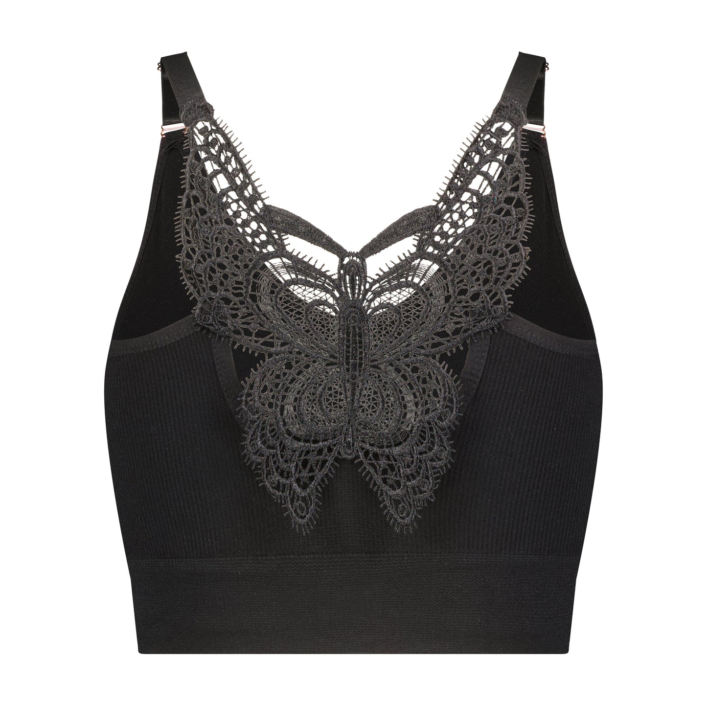 Jules Ribbed Lace Bralette By JadyK