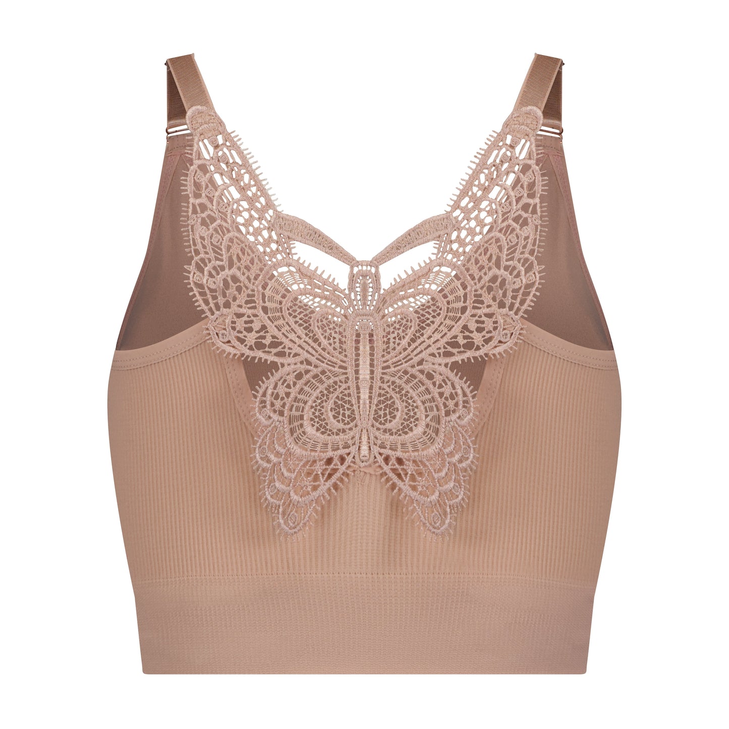 Jules Ribbed Lace Bralette By JadyK