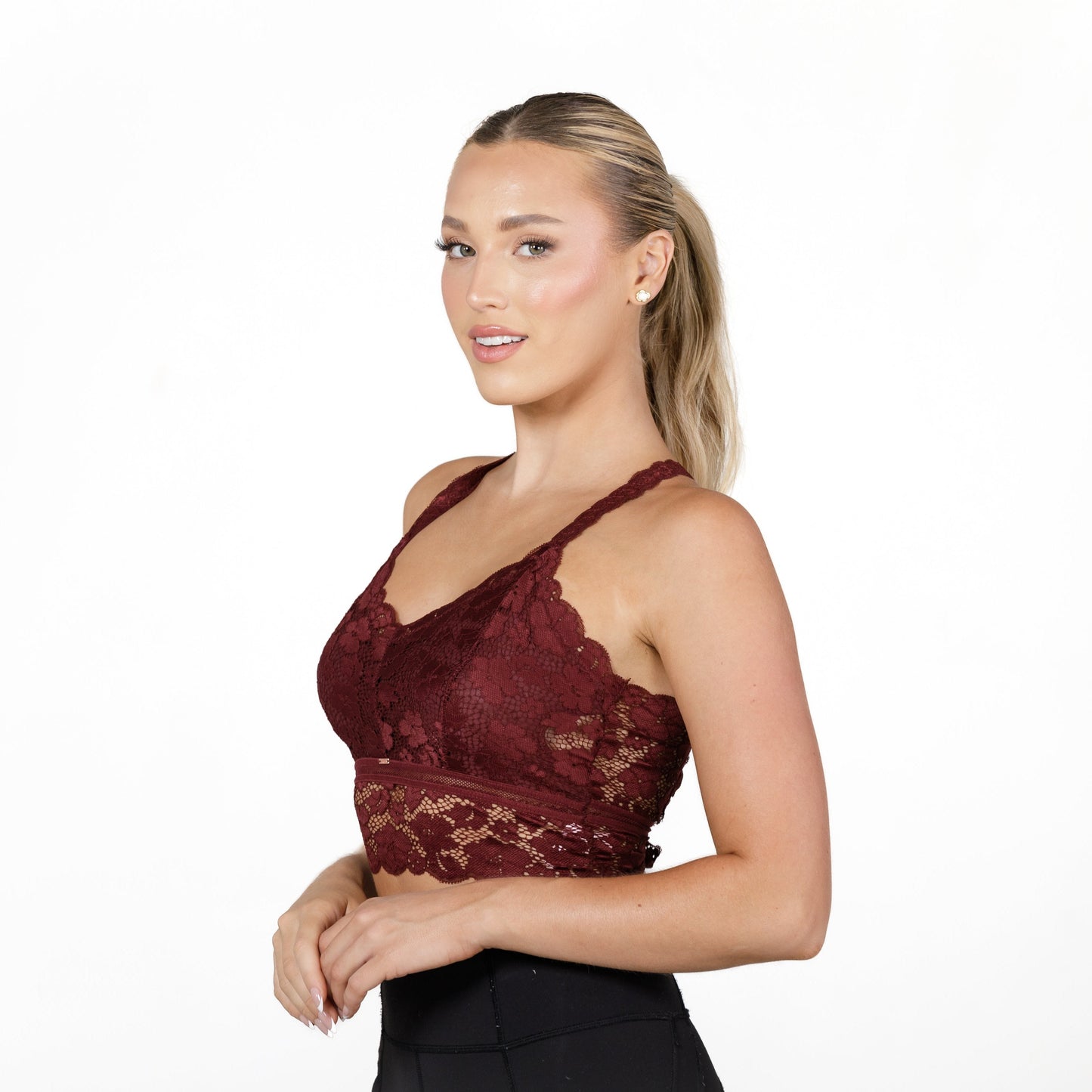 Juliette Deluxe Racerback Lace Bralette By JadyK