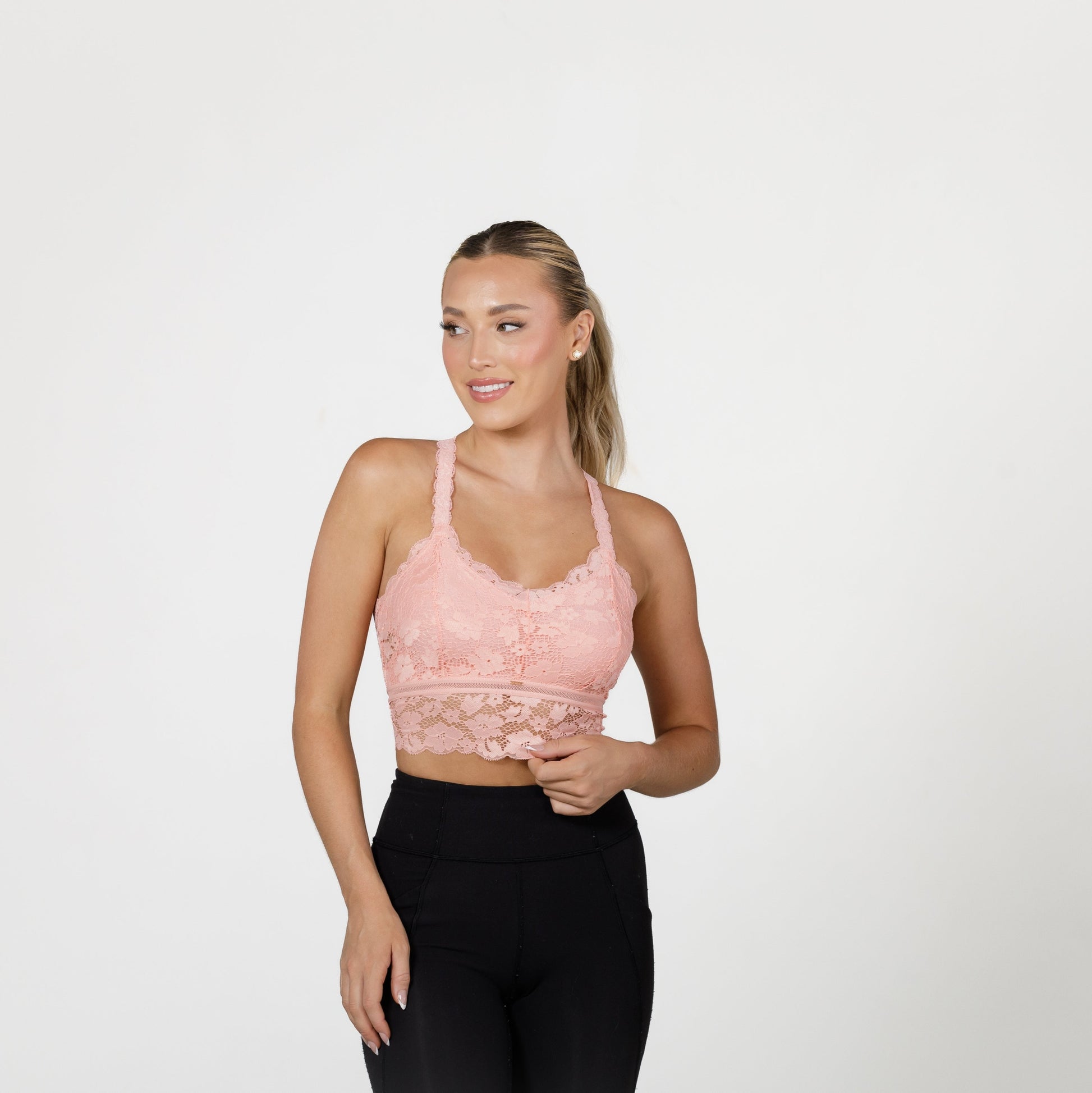 Juliette Deluxe Racerback Lace Bralette By JadyK