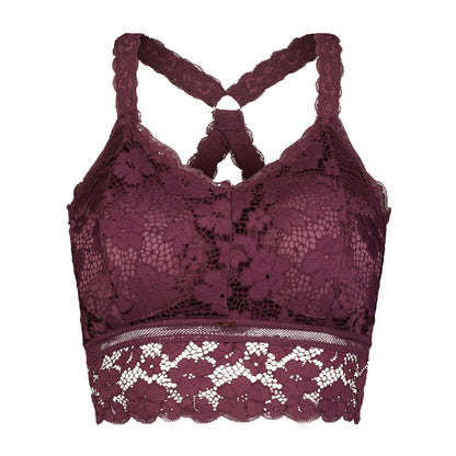 Juliette Deluxe Racerback Lace Bralette By JadyK