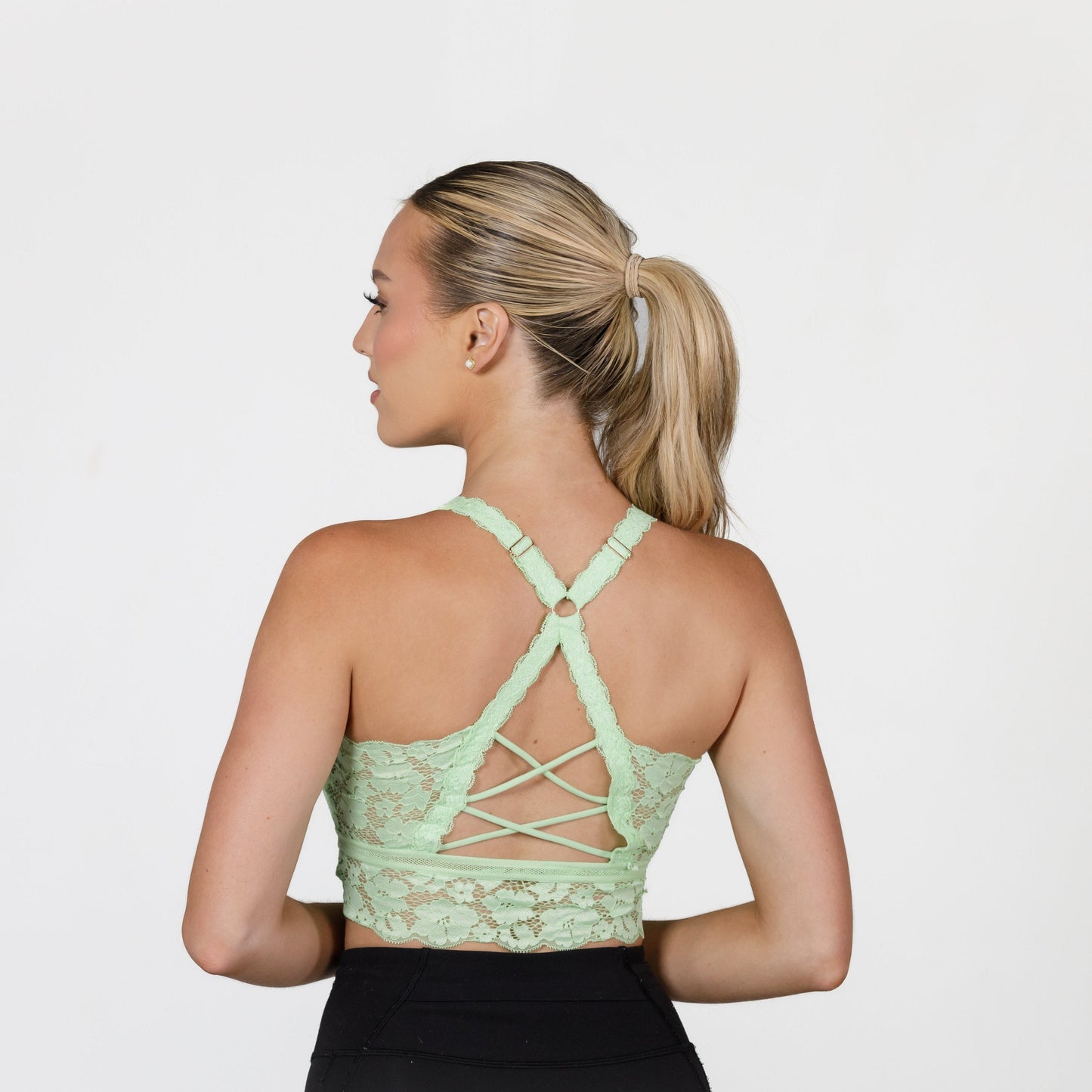 Juliette Deluxe Racerback Lace Bralette - Clearance By JadyK