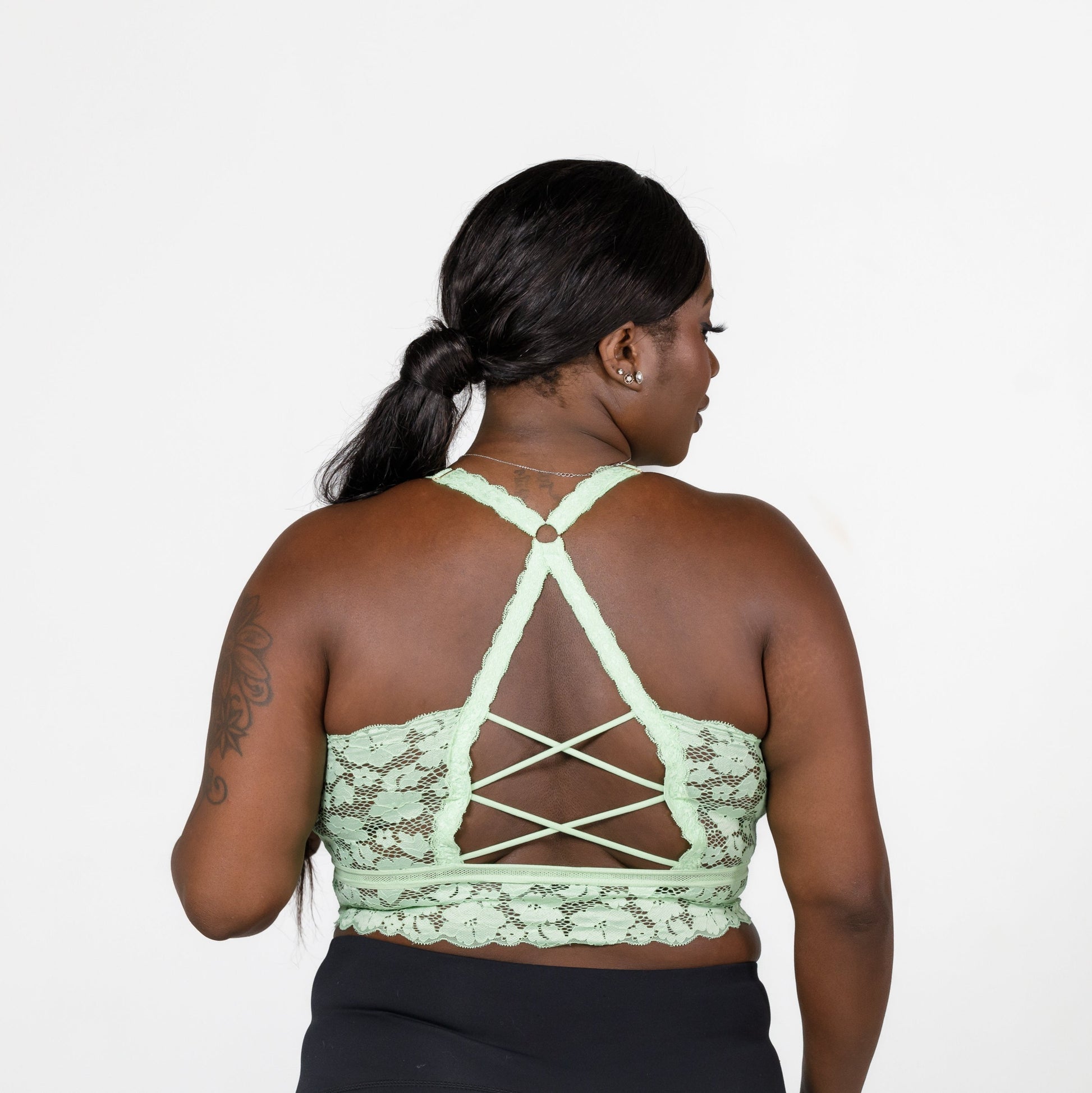 Juliette Deluxe Racerback Lace Bralette - Clearance By JadyK